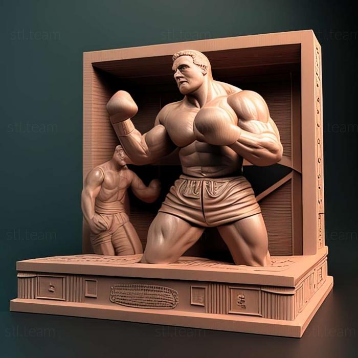 3D model Worldwide Boxing Manager game (STL)